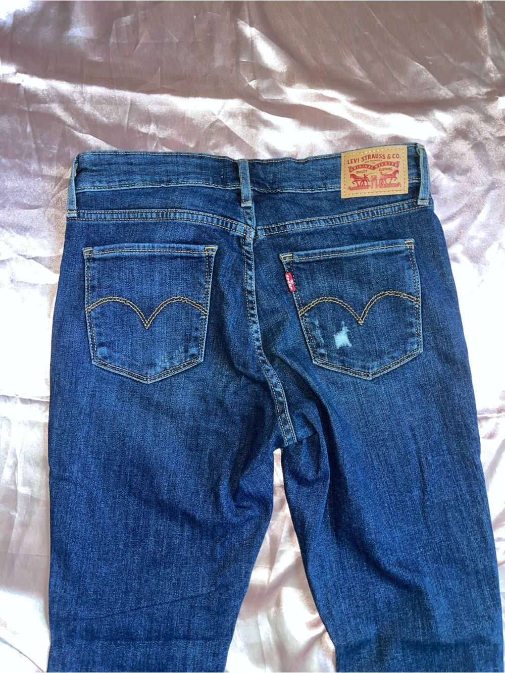 Levi's Women Skinny Jeans - Dark Blue Denim